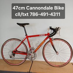 47cm Cannondale Aluminum Track Bike 