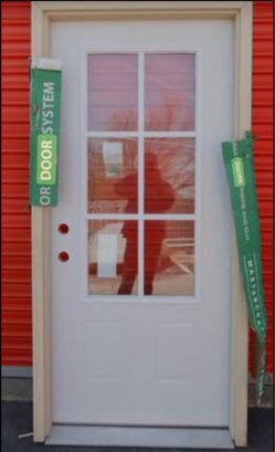 36” x 80” Exterior Door with Frame (Right Handed)