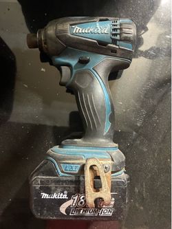 Makita Impact with Battery 60$
