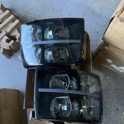 Chevy Silverado headlights