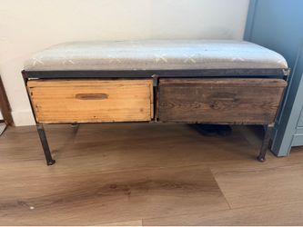 Bench with storage