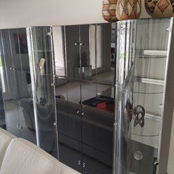 Large Black Entertainment Center 