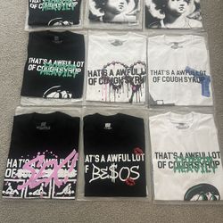 AWFUL LOT OF COUGH SYRUP SHIRTS