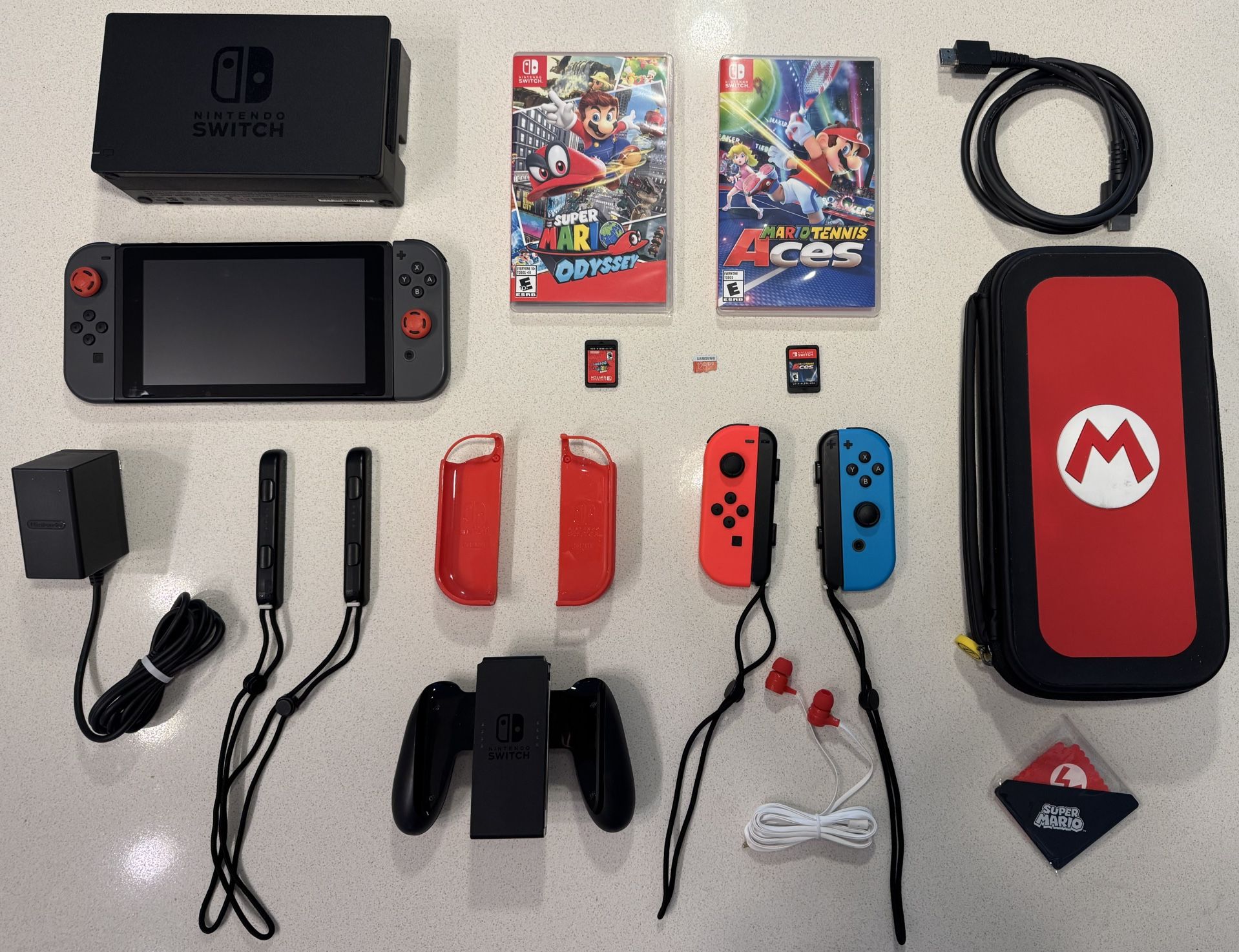 Nintendo Switch with 2 Games and more