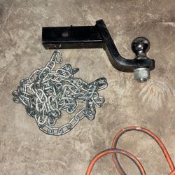 Tow Hitch And Chain 