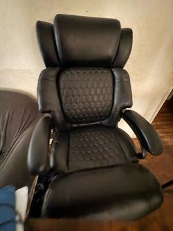 Leather heavy duty chair