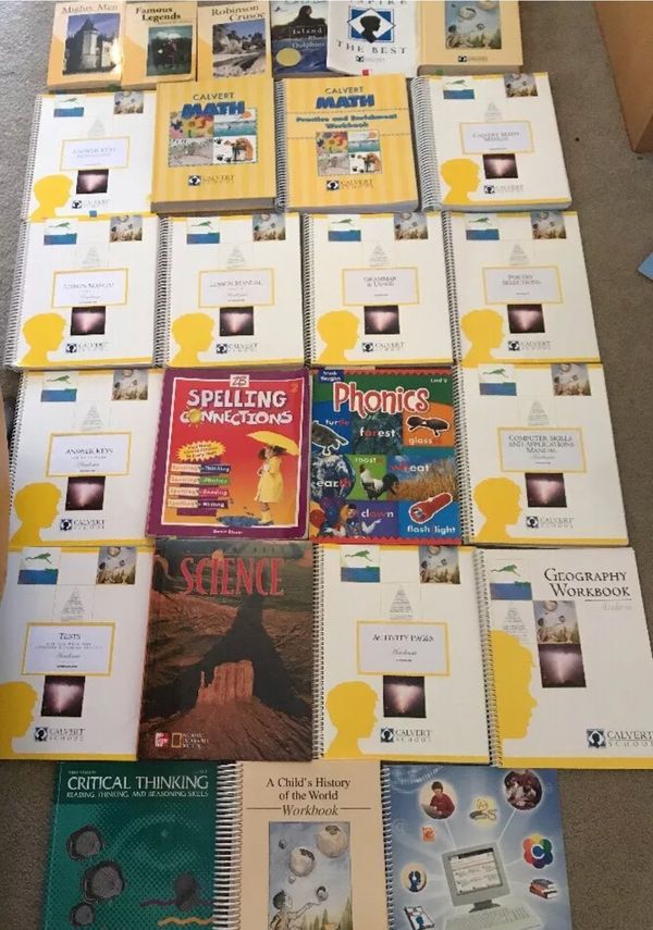 Calvert curriculum for sale Visitor Review: I graduated from Calvert and wanted my children to enjoy this great education as well but the cost! Then it became a virtual school in our state.