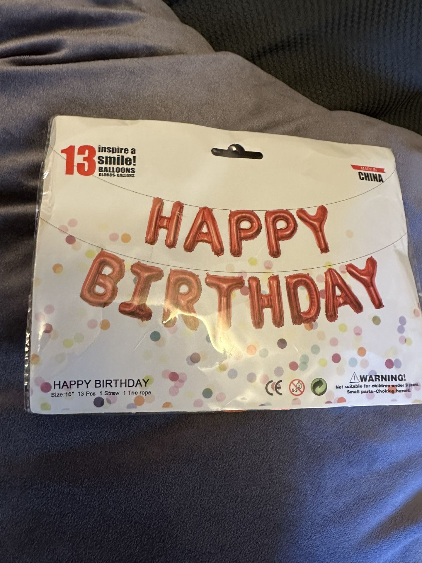 Happy Birthday Balloons