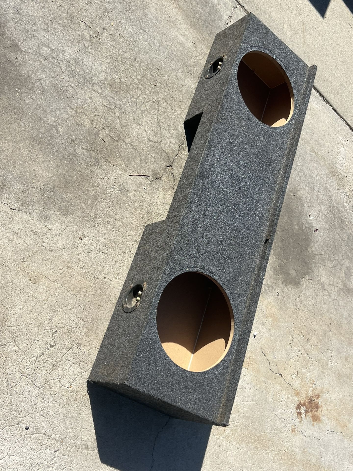 ($120 Firm) 2/12s Sub Box For A 1999 To 2006 Chevy - GMC Extended Cab