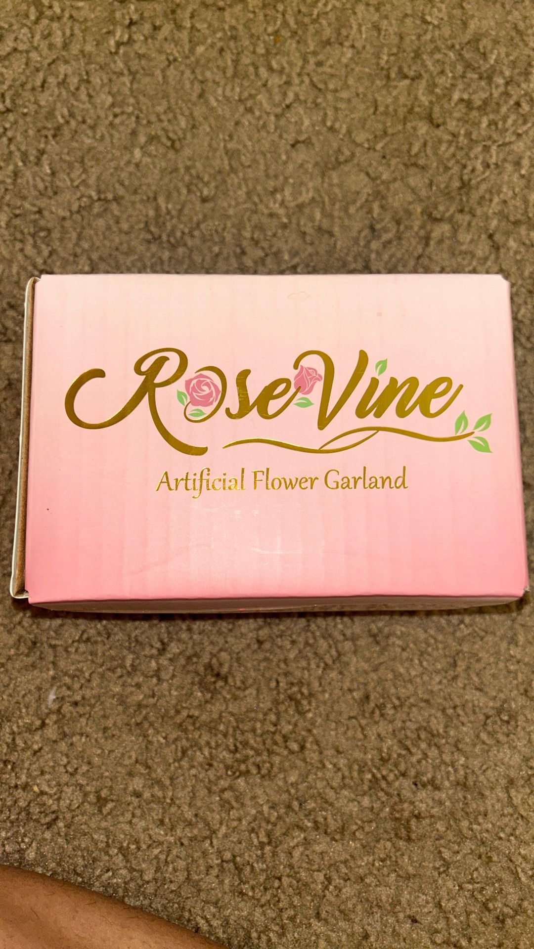 fake flower garland 2 count