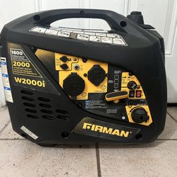 Fireman generator, Quiet, 2000 watt, Good condition, Work perfectly 