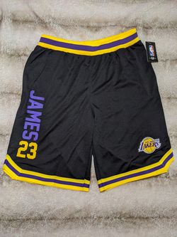Lebron james los Angeles lakers shorts nba XL