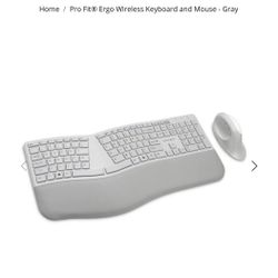 Kensington Pro Fit Ergo Wireless Keyboard  and Mouse Combo