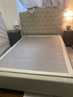 Bed frame and box spring