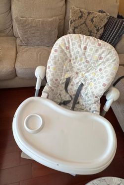 Reclining Baby High Chair with Tray