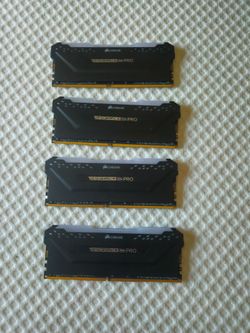 Corsair Vengeance RGB Pro 32GB DDR4 3200MHz CL16 RGB RAM (4x8GB)