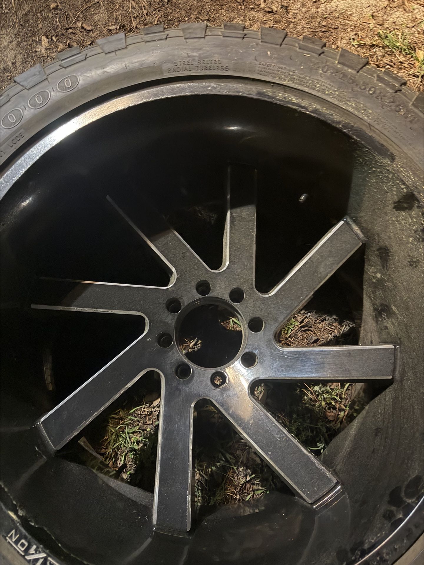 26 x 14 ARKON rims for F250 super duty diesel