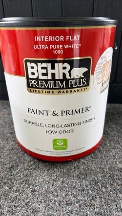 Behr premium paint & primer interior flat paint