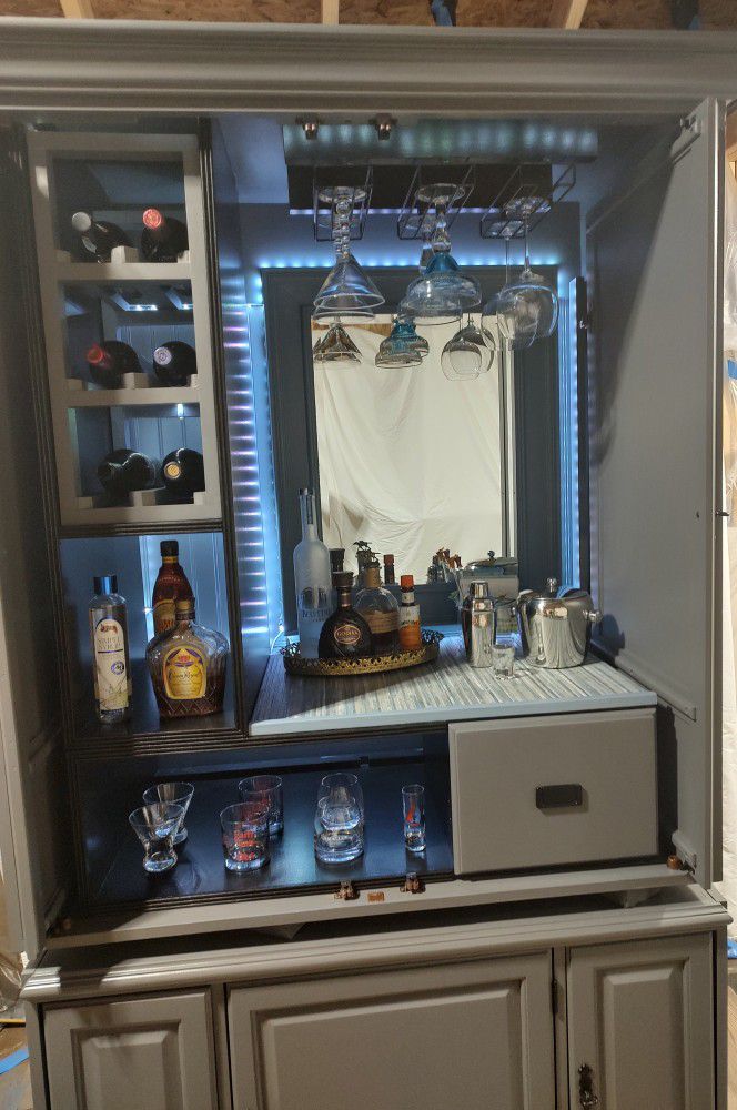 Custom Bar Cabinet