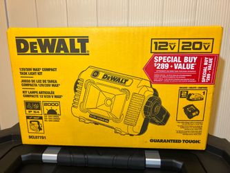 20-Volt MAX Lithium-Ion Compact Cordless Task Light MAX Lithium-Ion 2.0 Ah Battery + Charger
