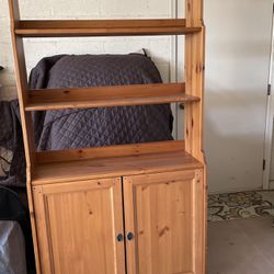 Wooden Hutch Cabinet 