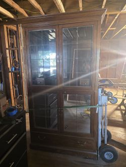 Glass Front Cabinet