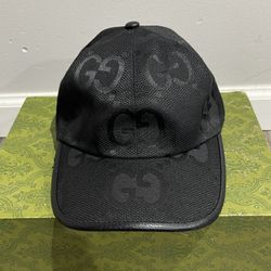 GG Maxi Cap Black Size Medium New