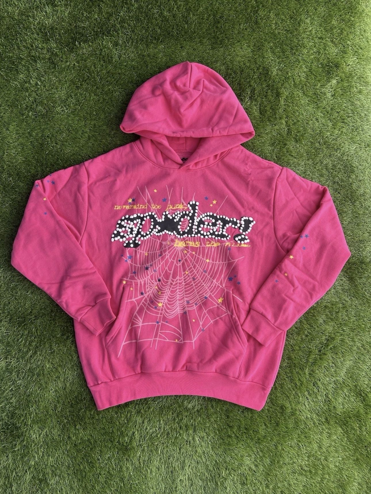 *BRAND NEW* Sp5der Hoodie “Pink Hoodie” Ready To Ship🚚💨 (Size S)