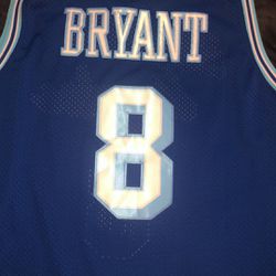 #8 Kobe Bryant Los Angeles Lakers NBA Basketball Throwback Jersey 
