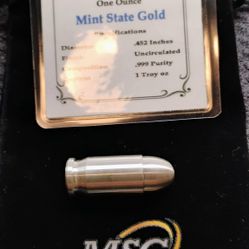 Solid Silver Bullion 