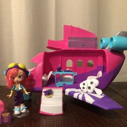 Shopkins Season 8 Playset: Skyanna's Shopkins Jet