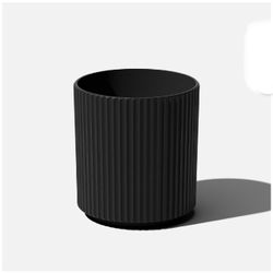 Ripple 16' Planter Black , New