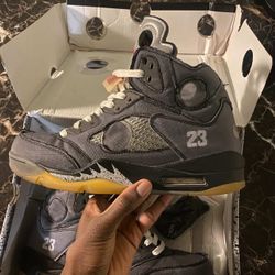 Jordan 5s Retro Off White Muslin
