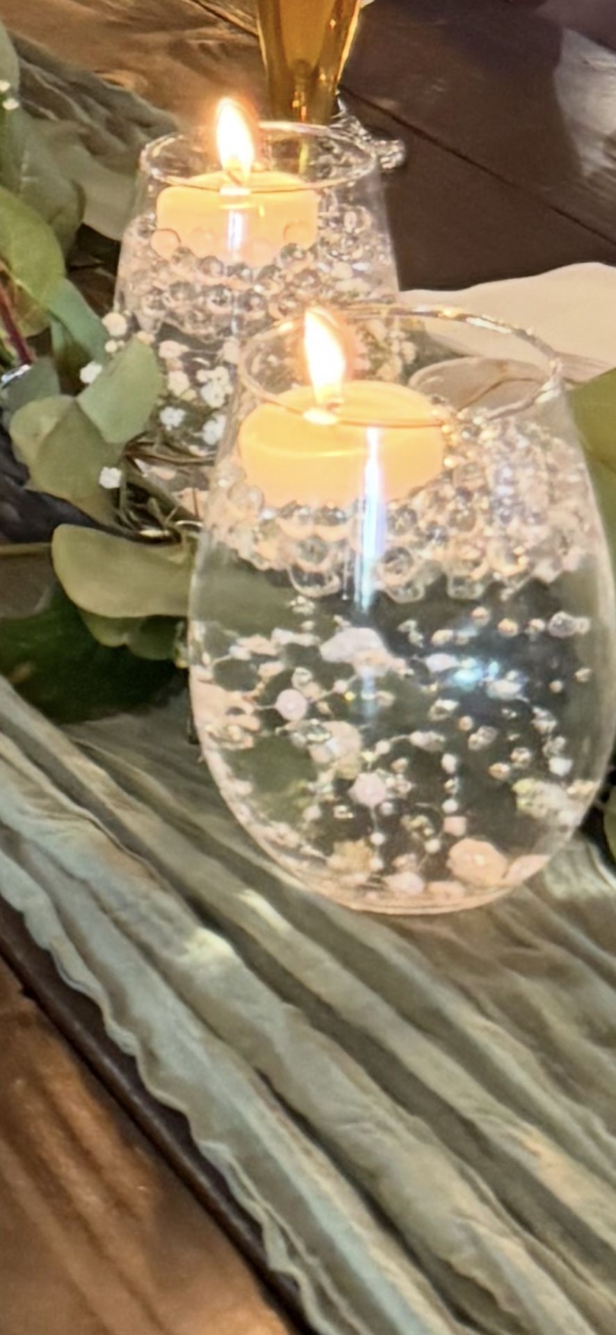 Used For Centerpiece For Daughters Wedding.