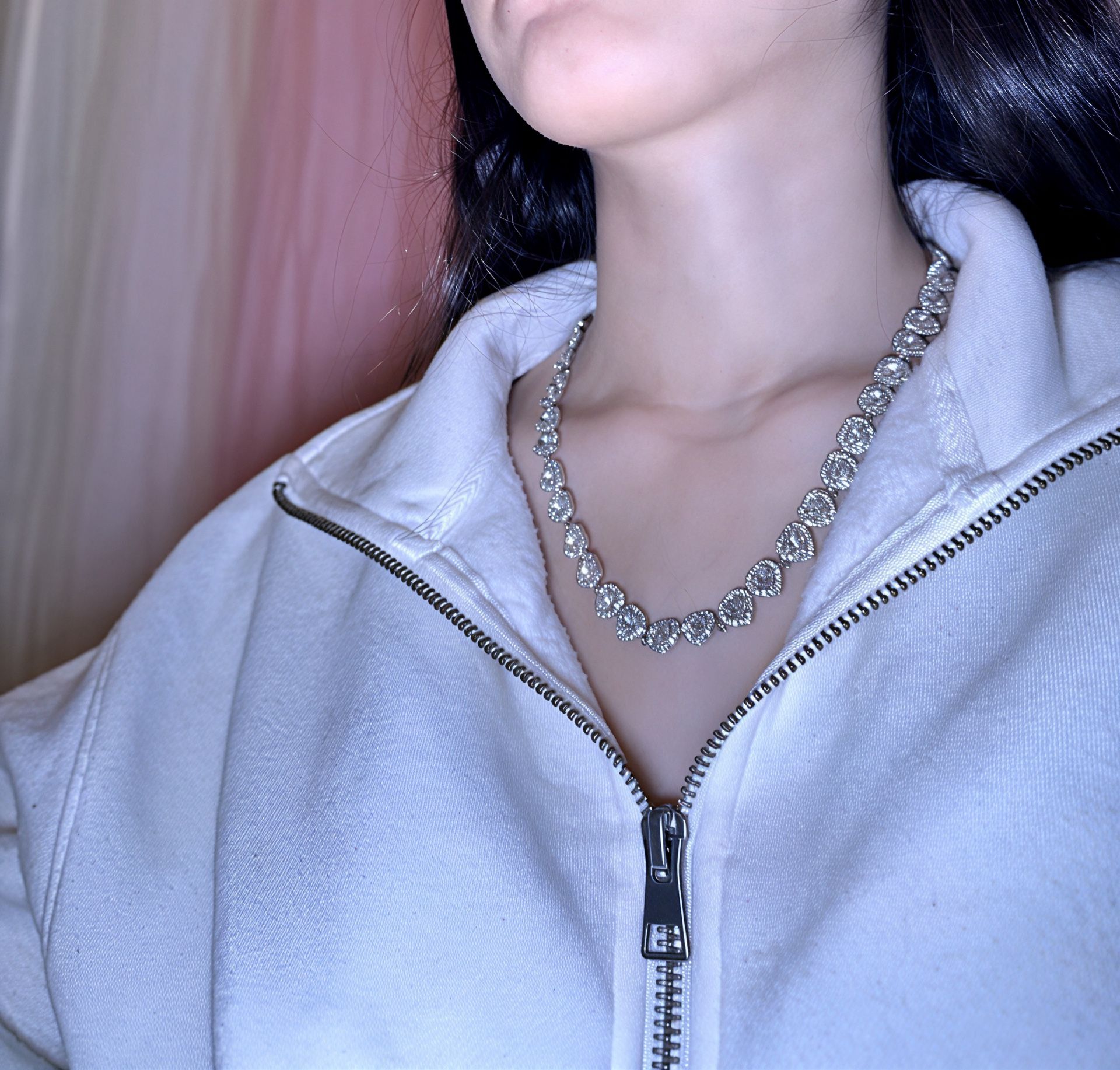 Conjunto De 3 Piezas Collar Brazalete Pendiente S De Swarovski