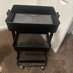 3-Tier Rolling Storage Cart 