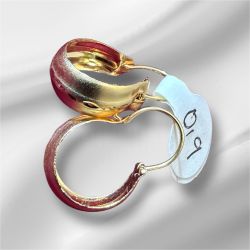Aretes Candongas Oro 18K – Hermosos y Clásicos
