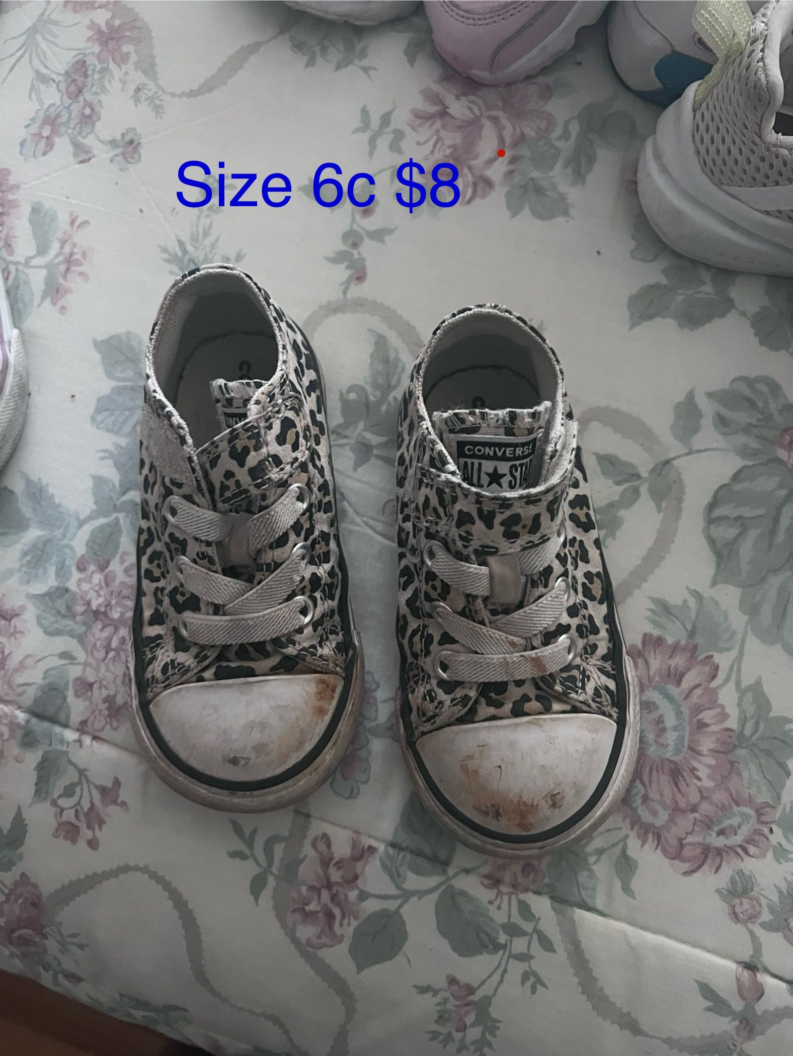 Girls Shoes Converse Size 6c