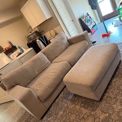Couch & Ottoman 