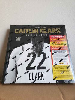 New 2025 CAITLIN CLARK TARGET Exclusive CHRONICLED BOOK 32 Cards Factory Sealed