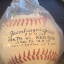 Mets vs Redsox 1997 Baseball