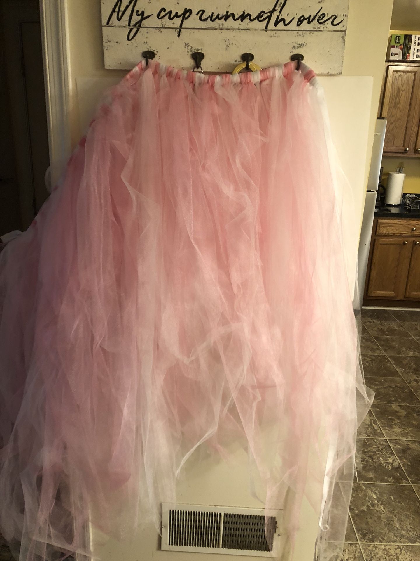 Tutu table skirts, lil girl tutu and tutu diaper cakes