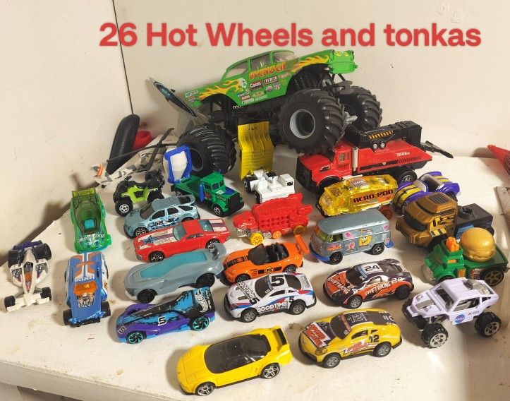 Hot Wheel And Tonka Collection