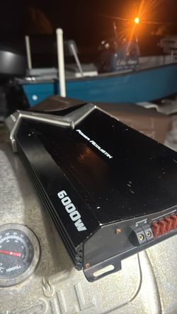 Power Acoustik 6000W Car Amplifier
