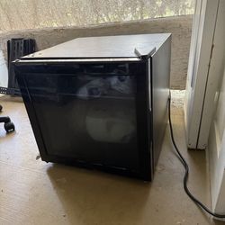 Mini see thru fridge