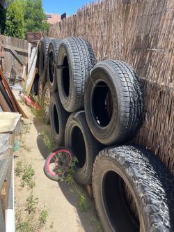Free tires for pickup only
