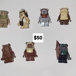 Lego Starwars Ewok Lot