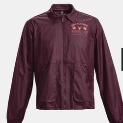 Men’s Under Armour Project Rock Iron Paradise Barbell Club Jacket M