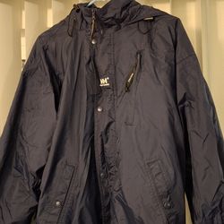 Mens Helly Hansen packable rain jacket size XS