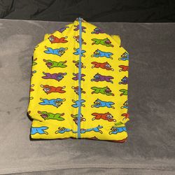 BBC Ice Cream Yellow Running Dog Hoodie XL 